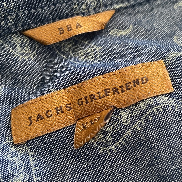 Jachs girlfriend  size XXL snaps a light flannel shirt, beautiful - Picture 3 of 4